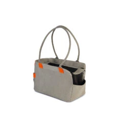 Beeztees Beeztees Schouder Draagtas Metka - 40x20x28 Cm - Grijs