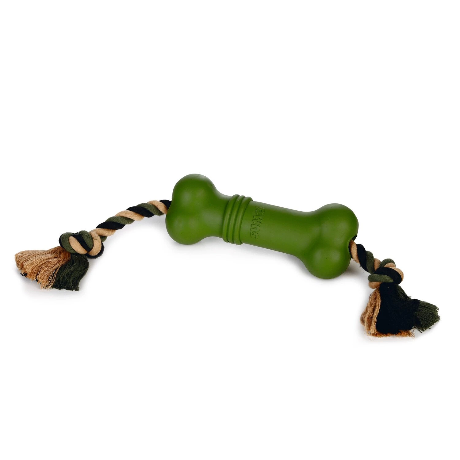 Beeztees Beeztees Sumo Fit Bone - Groen - 20x6x6 Cm 1 Beeztees Beeztees Sumo Fit Bone - Groen - 20x6x6 Cm