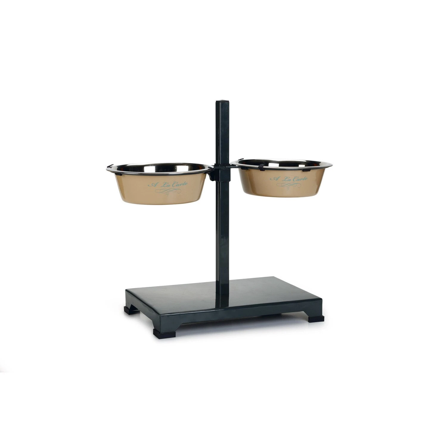 Beeztees Beeztees Voerstandaard Hond - Carte - H-model - 2x25 Cm - Groen 2 Beeztees Beeztees Voerstandaard Hond - Carte - H-model - 2x25 Cm - Groen - Afbeelding 2