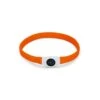 Beeztees Brede LED Halsband Hond - Verstelbaar - 65 X 2.5 Cm - Oranje - Lichtgevende Halsband