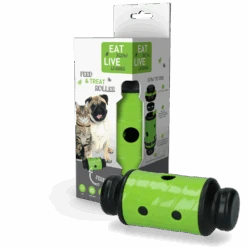 Eat Slow Live Longer Feed And Treat Roller - Groen - S - 16,5 X ø 7 Cm -Honden Benodigdheden Korting eat slow live longer feed and treat roller groen s 2