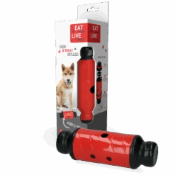Eat Slow Live Longer Feed And Treat Roller - Rood - L - 23 X ø 8 Cm 8 Eat Slow Live Longer Feed And Treat Roller - Rood - L - 23 X ø 8 Cm -Honden Benodigdheden Korting eat slow live longer feed and treat roller rood l 3