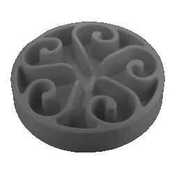 Eat Slow Live Longer Original - Schrokbak - Grijs - Large ø 30 Cm