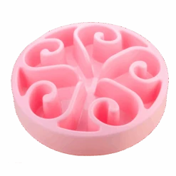 Eat Slow Live Longer Original - Schrokbak - Roze - Large ø 30 Cm