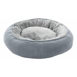 Flamingo Flamingo Mand Rond Colette - Blauw - ø 46 Cm -Honden Benodigdheden Korting flamingo flamingo mand rond colette blauw o 46 cm 4