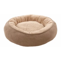 Flamingo Flamingo Mand Rond Colette - Taupe - ø 46 Cm -Honden Benodigdheden Korting flamingo flamingo mand rond colette taupe o 46 cm 3