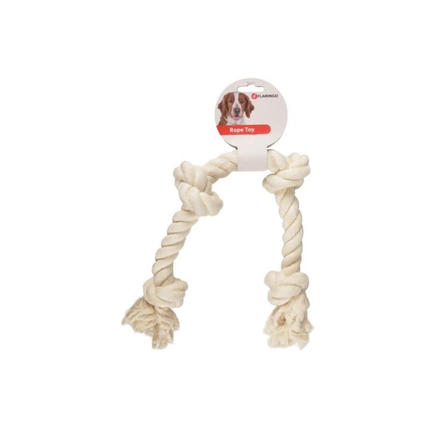 Flamingo Flostouw Jack - Katoen - Wit XXL - 4 Knopen - 60 Cm 1 Flamingo Flostouw Jack - Katoen - Wit XXL - 4 Knopen - 60 Cm