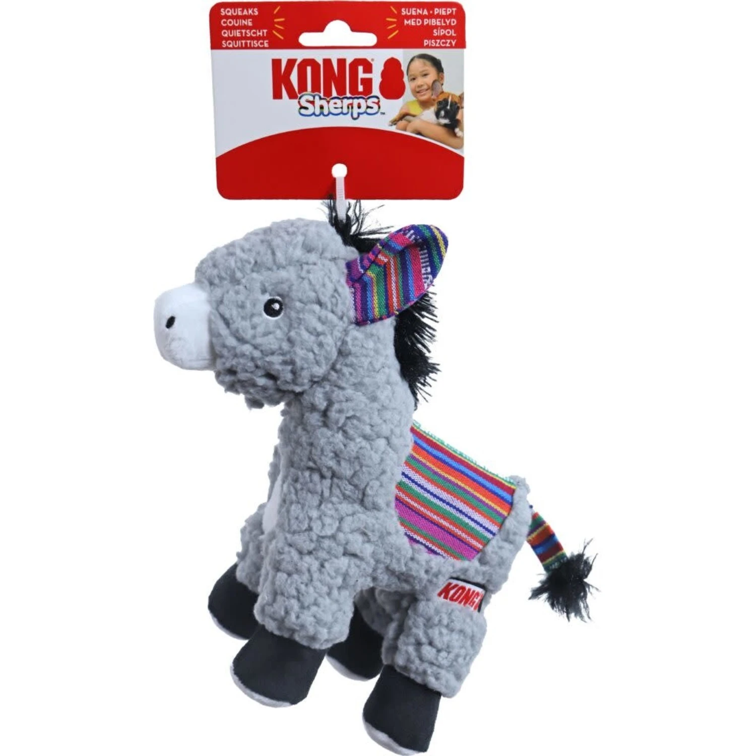 Kong Kong Sherps Donkey M - 33x25x9 Cm 1 Kong Kong Sherps Donkey M - 33x25x9 Cm