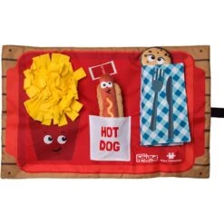 Nina Ottosson Nina Ottosson Activity Matz Fast Food Game - Hondenpuzzel Niveau 2 -Honden Benodigdheden Korting nina ottosson nina ottosson activity matz fast foo 2