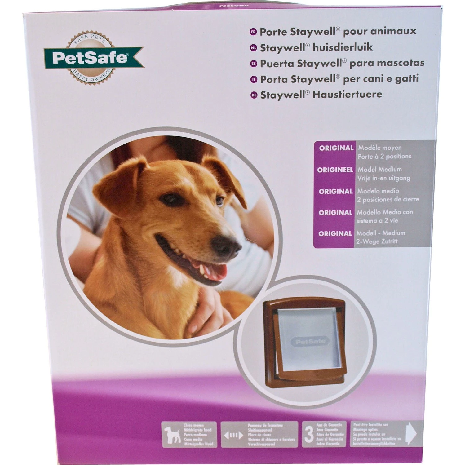 PetSafe PetSafe Huisdierenluik - 2-weg - Medium 3 PetSafe PetSafe Huisdierenluik - 2-weg - Medium - Afbeelding 3
