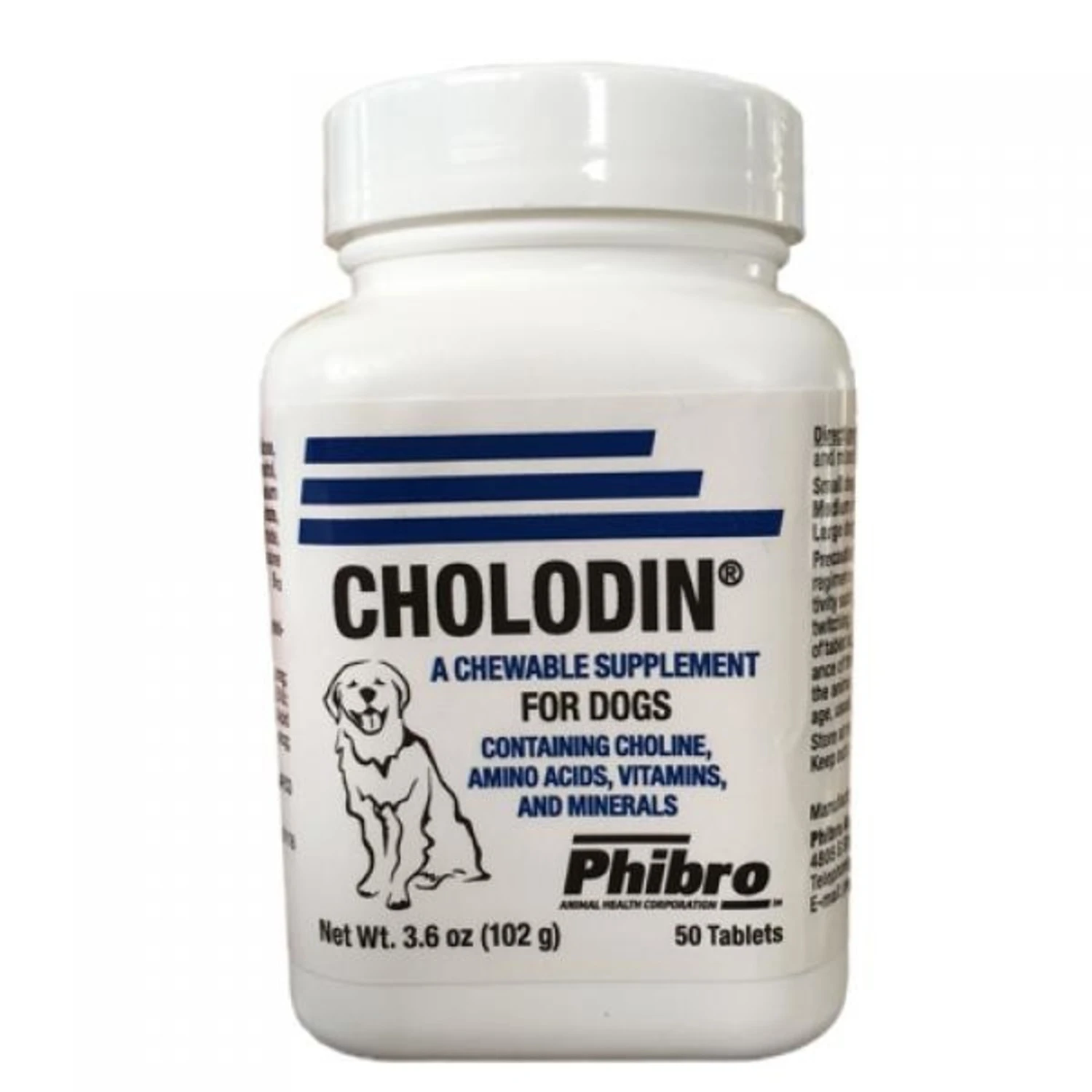 PUUR Cholodin Hond - 50 Tabletten 1 PUUR Cholodin Hond - 50 Tabletten