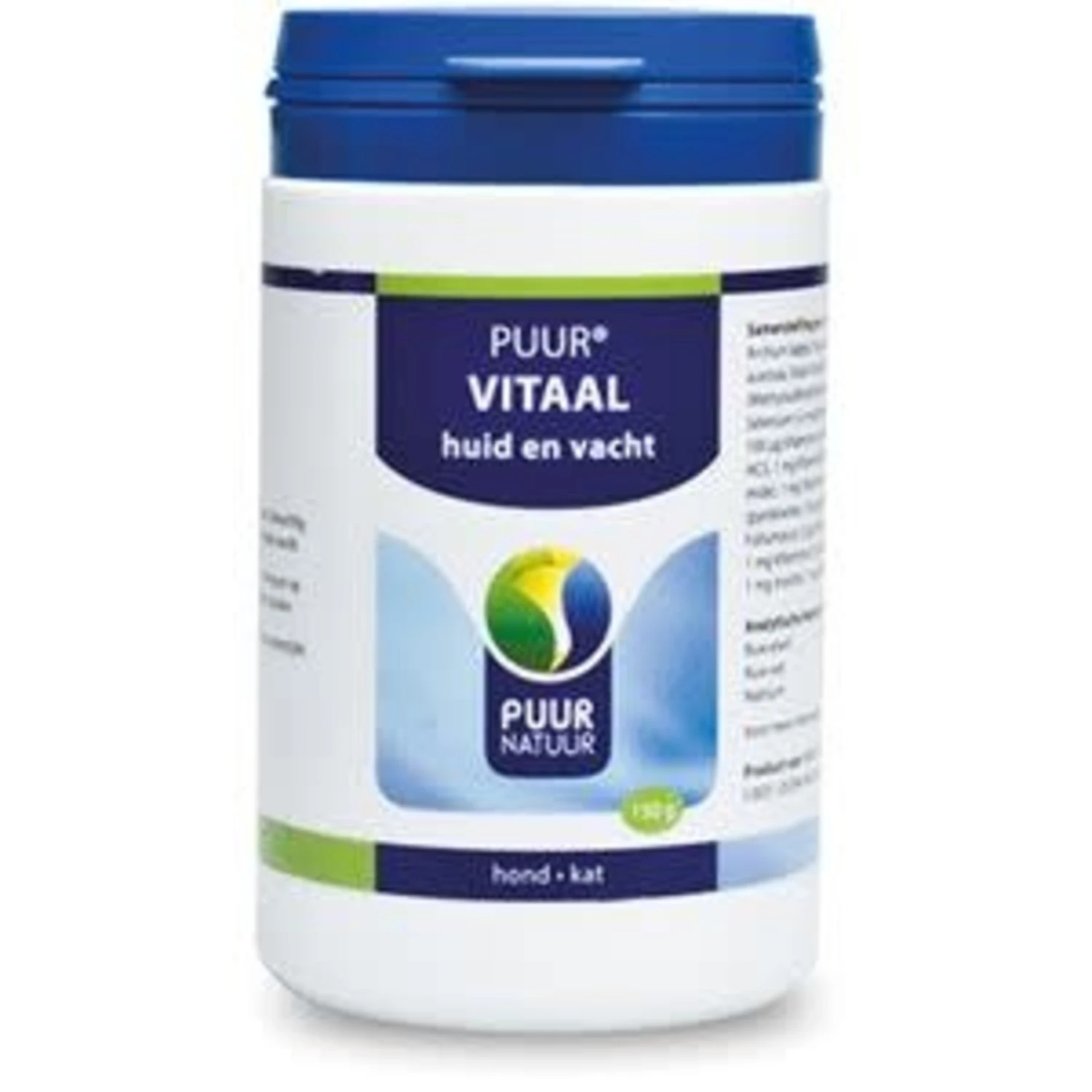 PUUR Puur Vitaal Huid & Vacht - 150 Gram 1 PUUR Puur Vitaal Huid & Vacht - 150 Gram