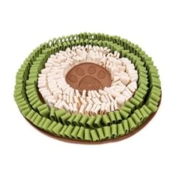 Snuffelmat Rond - 48 Cm - Cookie White Green -Honden Benodigdheden Korting snuffelmat rond 48 cm cookie white green 2