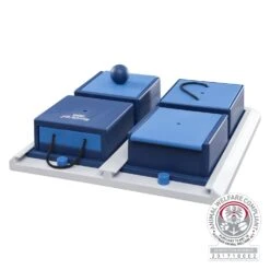 Trixie Trixie Dog Activity Hondenpuzzel Poker Box 1 - Niveau 2 -Honden Benodigdheden Korting trixie trixie dog activity hondenpuzzel poker box 2