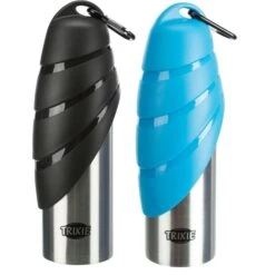 Trixie Trixie Drinkfles Hond - RVS - 750 Ml -Honden Benodigdheden Korting trixie trixie drinkfles hond rvs 750 ml 5