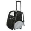 Trixie Trolley - 32x45x25 Cm - Zwart-grijs - Tot 8 Kilo