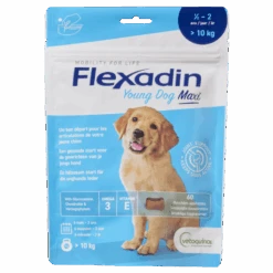 Vétoquinol Flexadin - Ondersteuning Gewrichten - Young Dog Maxi Chews 60 Stuks