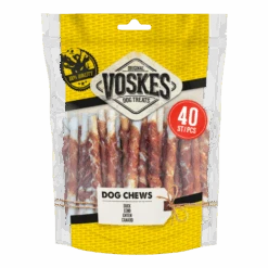 Voskes Voskes Rawhide Eend Twist - 400 Gram
